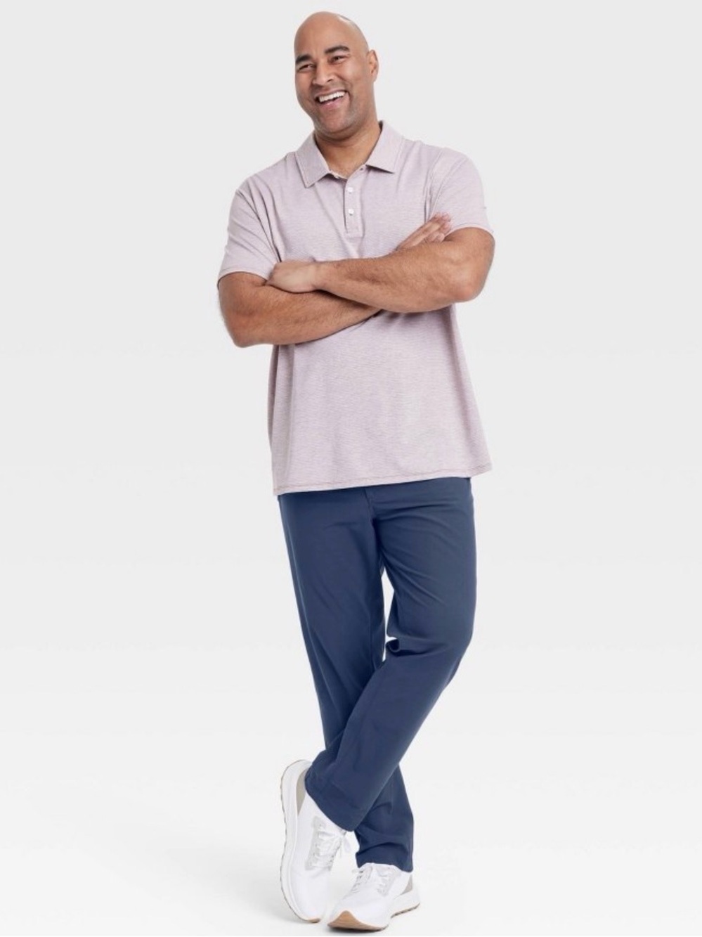Mens 360 Lifestyle 5 Pocket Pants by All in Motion Navy Blue 42x32 NWT